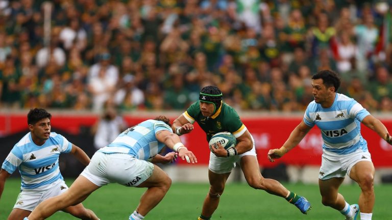 En Sudáfrica, Los Pumas buscarán la hazaña frente a los Springboks en un duelo clave del Rugby Championship: hora, TV y formaciones