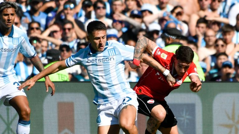 En un final electrizante, Racing e Independiente no se sacaron ventajas en el clásico de Avellaneda