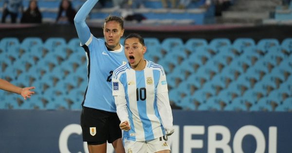 Argentina rescató un empate sobre el final ante Uruguay por la segunda fecha de la Liga de Naciones femenina