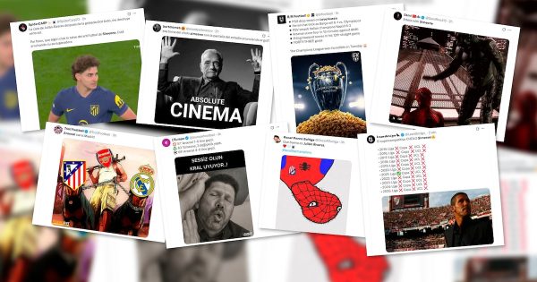 Los mejores memes de la goleada del Arsenal al Atlético de Madrid: de los dardos al Cholo Simeone al lamento por Julián Álvarez