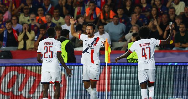 PSG venció 2-1 al Barcelona en Cataluña: todos los goles de la segunda fecha de la Champions League