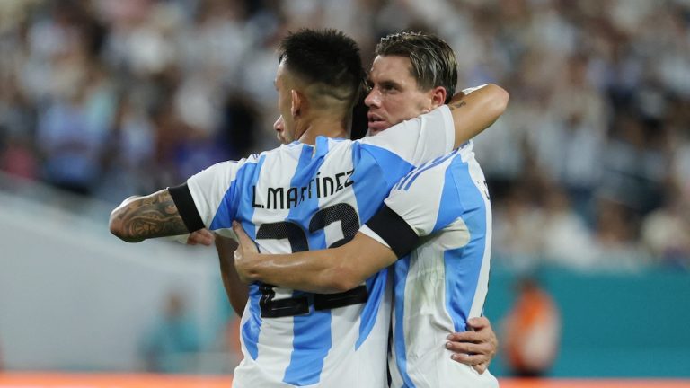 Sin Messi, Argentina venció 1-0 a Venezuela en su primer amistoso de la gira por Estados Unidos