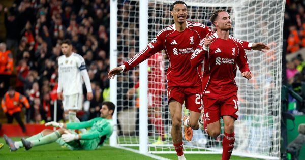Así fue el gol de Alexis Mac Allister con el que Liverpool venció al Real Madrid por la Champions League