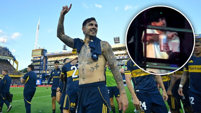 La euforia de Leandro Paredes en una famosa disco tras el triunfo de Boca en el Superclásico: los gestos a un hincha de River