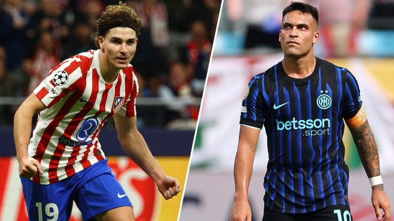 El Atlético de Madrid de Julián Álvarez recibirá al Inter de Lautaro Martínez por la Champions League: la agenda completa