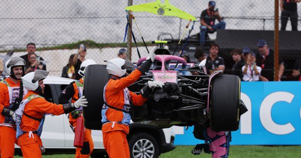 Franco Colapinto habló tras el despiste que lo dejó afuera de la Sprint del GP de Brasil: “No entiendo por qué perdí el auto”