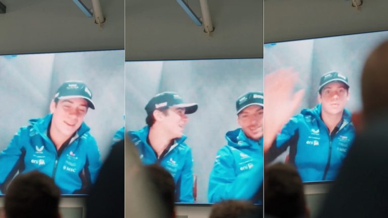 El video del discurso de Franco Colapinto a los trabajadores de Alpine tras ser confirmado como titular para la temporada 2026 de la Fórmula 1
