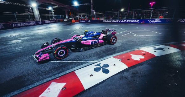 Radiografía de la carrera de Colapinto en el GP de Las Vegas de F1: superó la caótica largada, pero volvió a sufrir con el mal ritmo de su Alpine