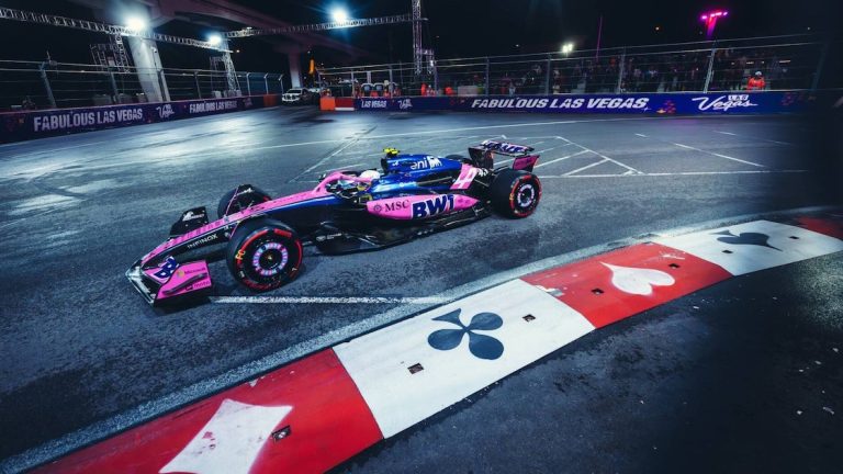 Radiografía de la carrera de Colapinto en el GP de Las Vegas de F1: superó la caótica largada, pero volvió a sufrir con el mal ritmo de su Alpine