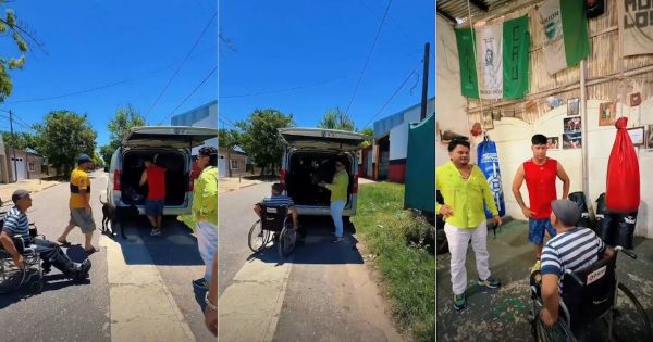 El gesto del Chino Maidana con un humilde gimnasio de boxeo en Santa Fe: “Esa empatía no se compra, se vive”